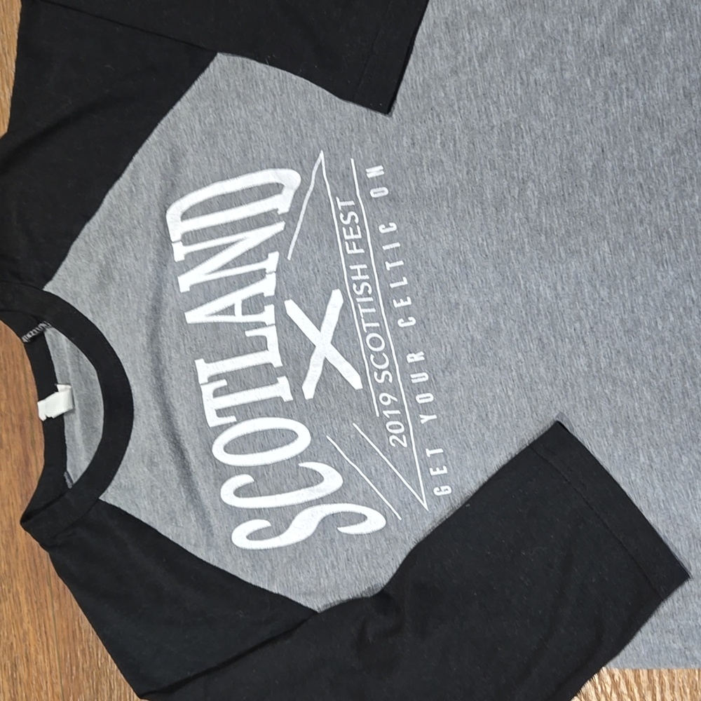 SIMPLEX APPAREL SCOTLAND GRAPHIC TSHIRT SIZE MED ..#7242